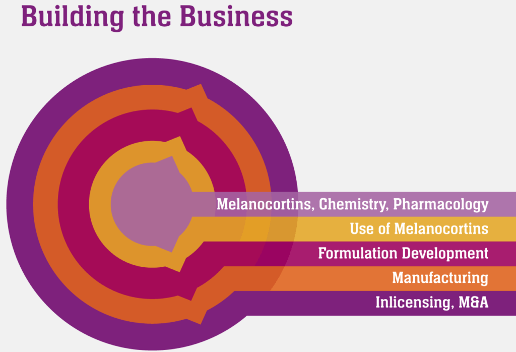 Diagram: Building the business